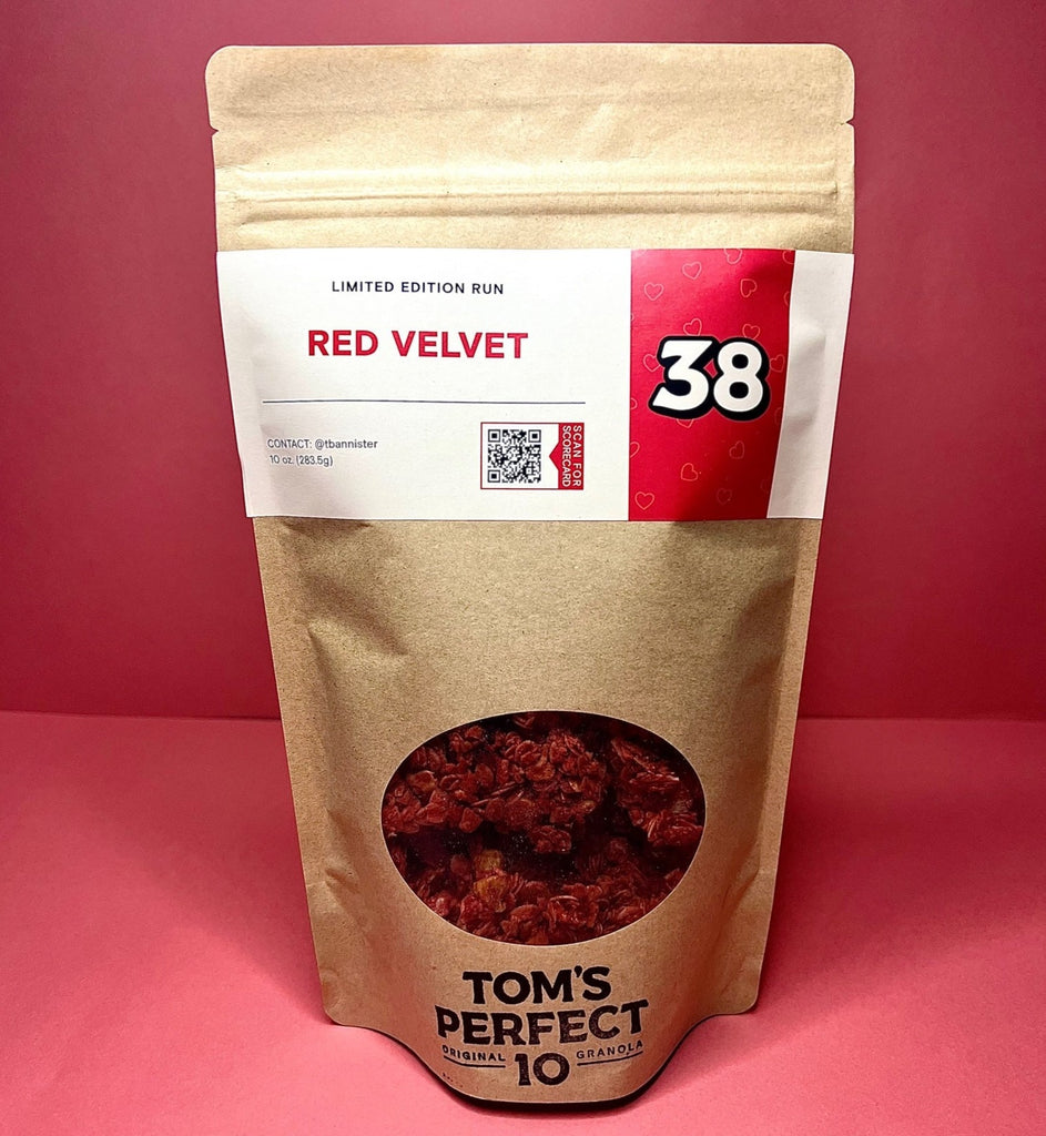 Tom's Perfect 10 -Monthly Granola Flavor: Red Velvet