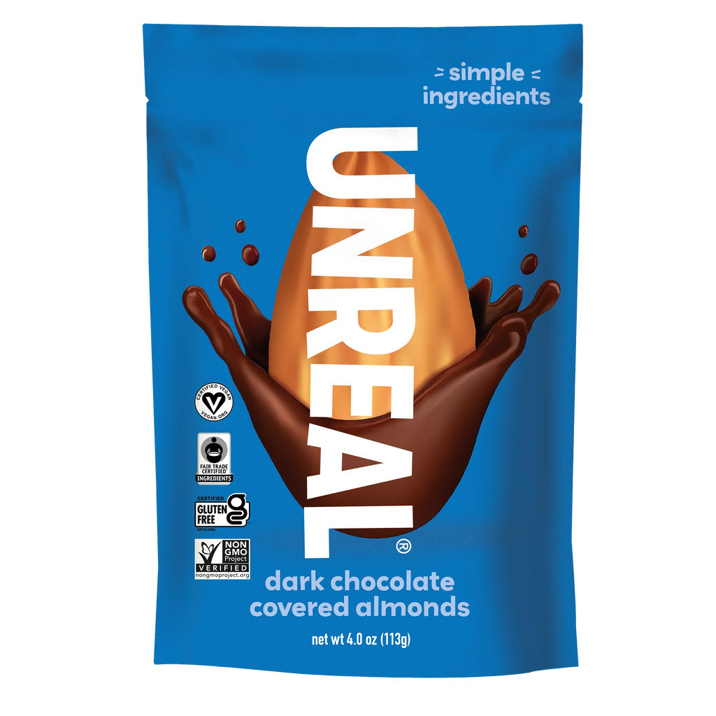 Unreal Snacks - Dark Chocolate Covered Almonds