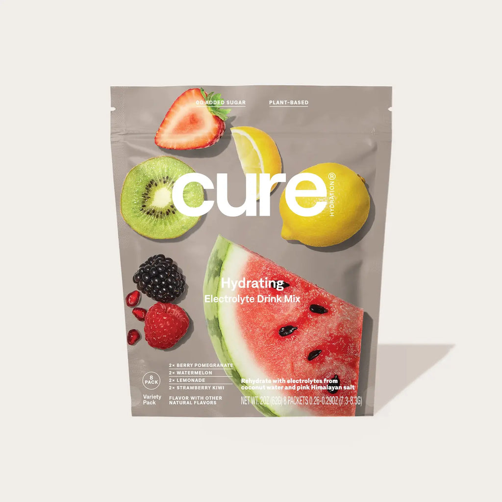 Cure - Hydrating Electrolyte Mix: 8-Count Variety Pack