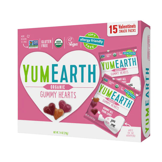 Yum Earth - Valentine's Day Organic Candies