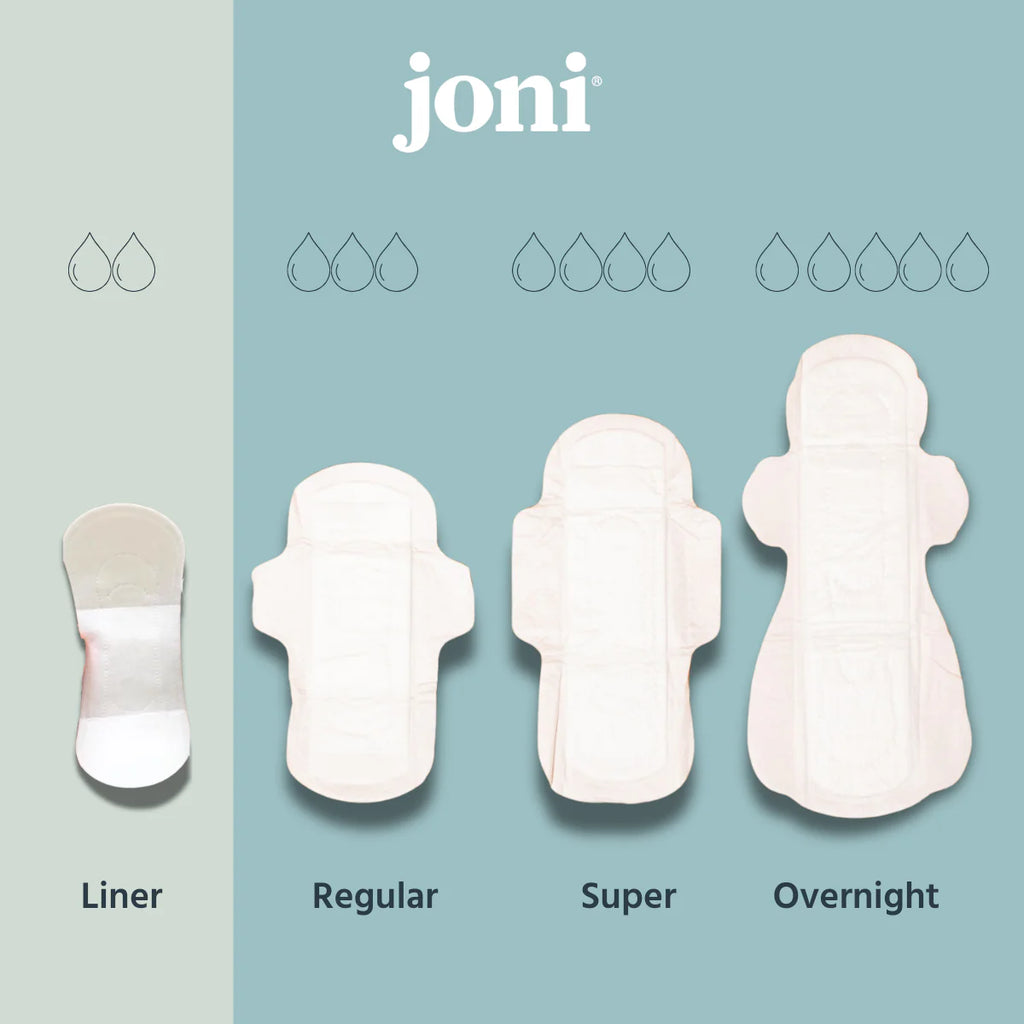 Joni - Organic Bamboo Menstrual Pads