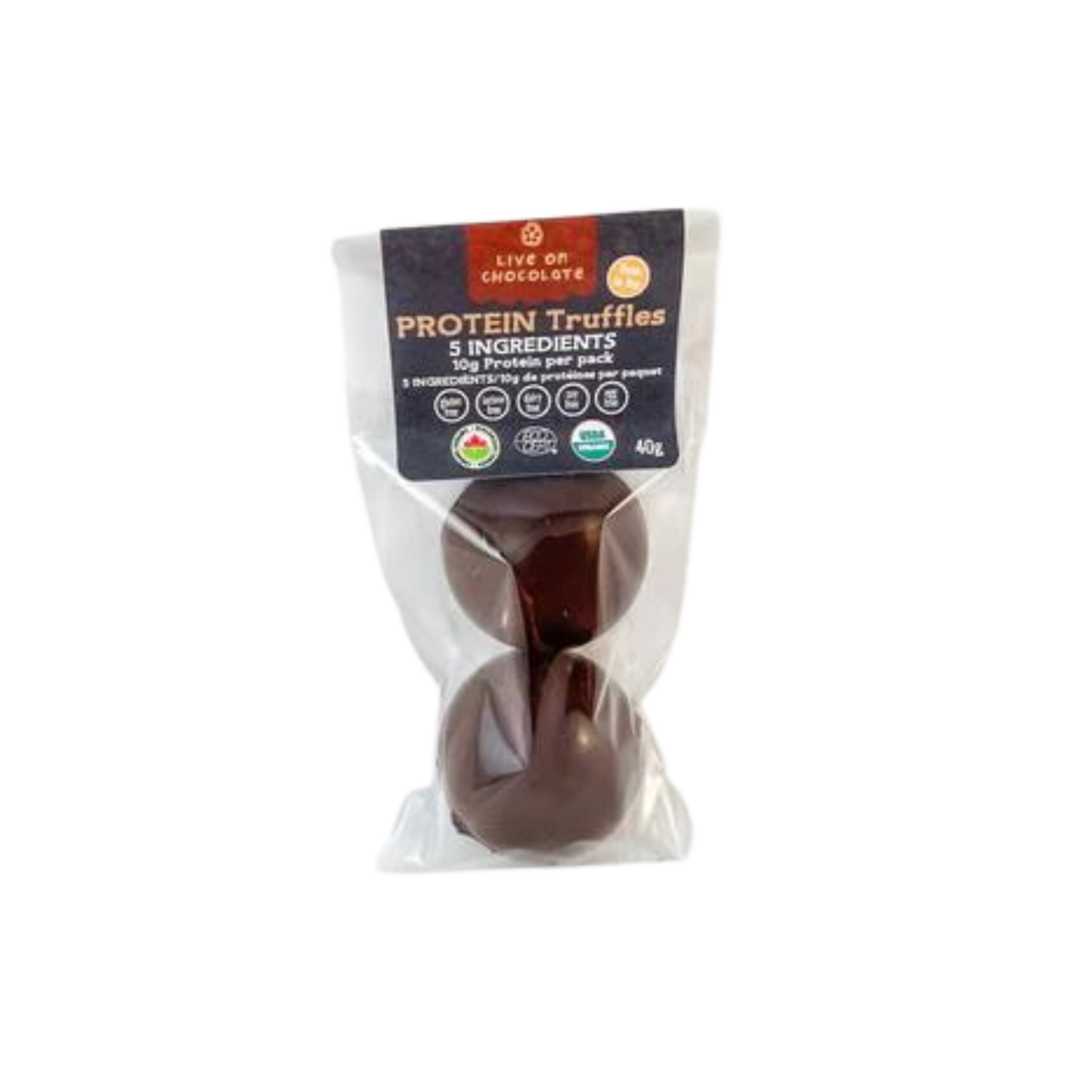 Live on Chocolate - Protein Truffles (2 per package)
