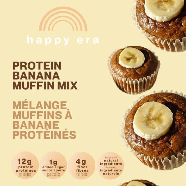 The Happy Era - Banana Protein Muffin Mix