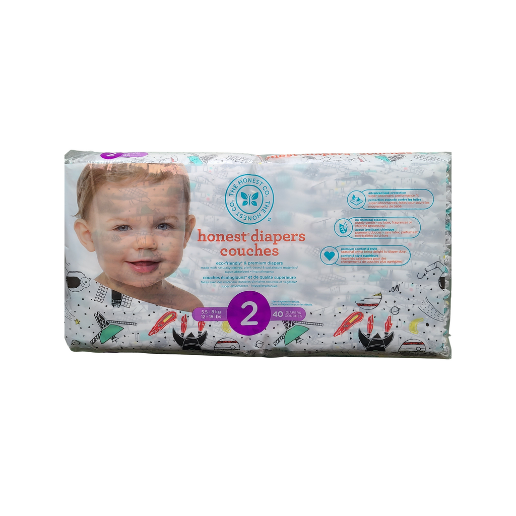 Honest Co. - Size 2 Diapers