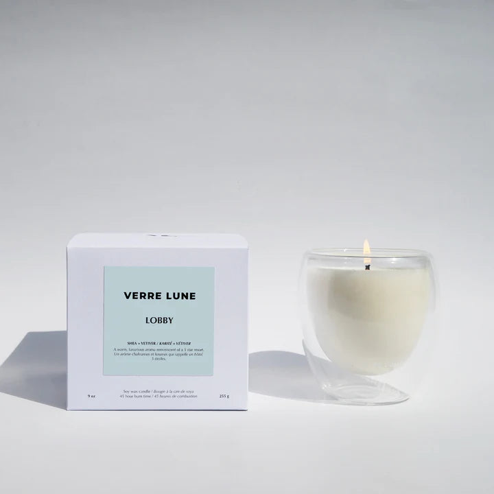 Verre Lune - Soy Candle in Glass