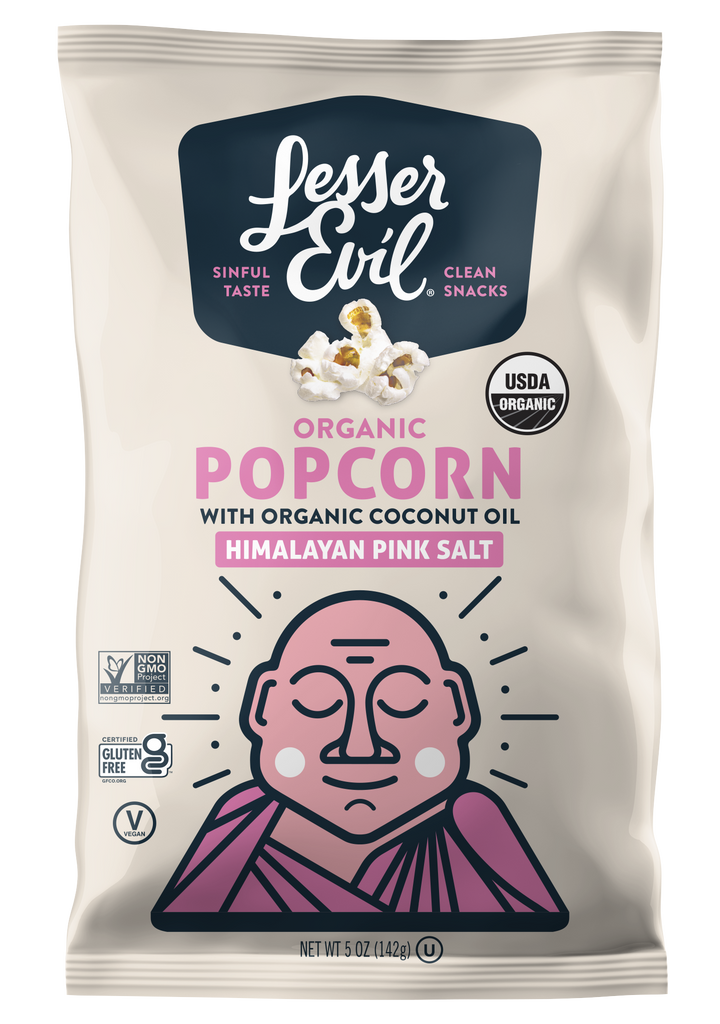 Lesser Evil - Buddha Bowl Popcorn: Himalayan Pink Salt