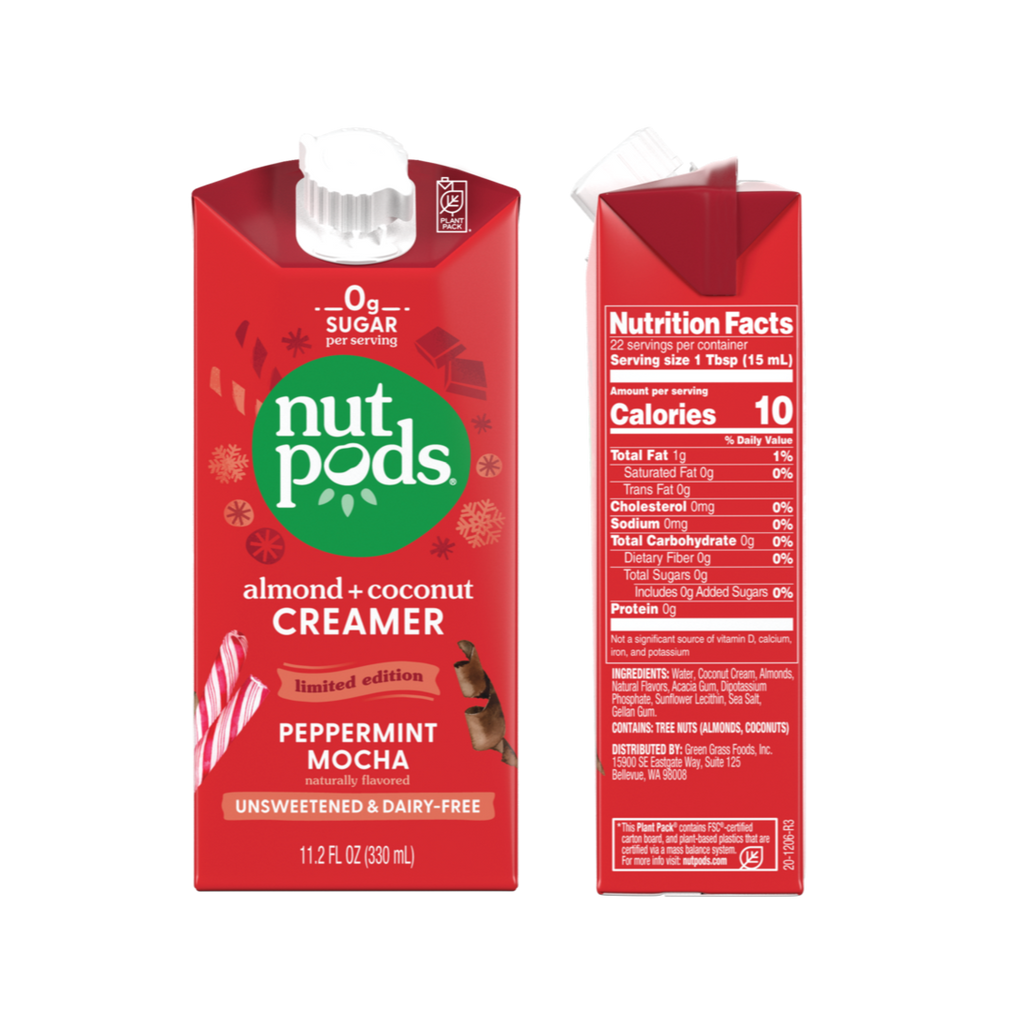 Nutpods - Seasonal Peppermint Mocha Creamer (unsweetened)