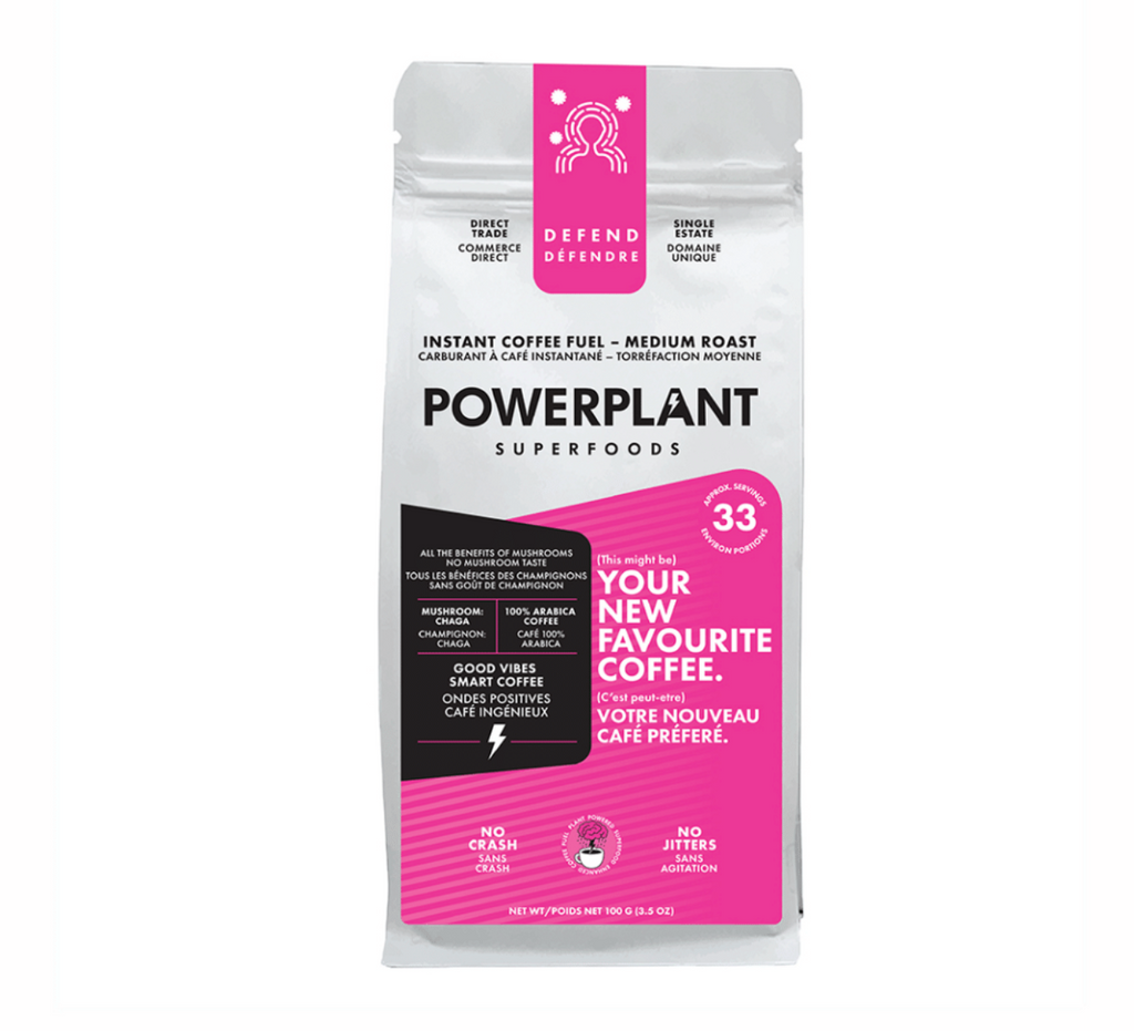 Power Plant - Instant Organic Mushroom Coffee 100g