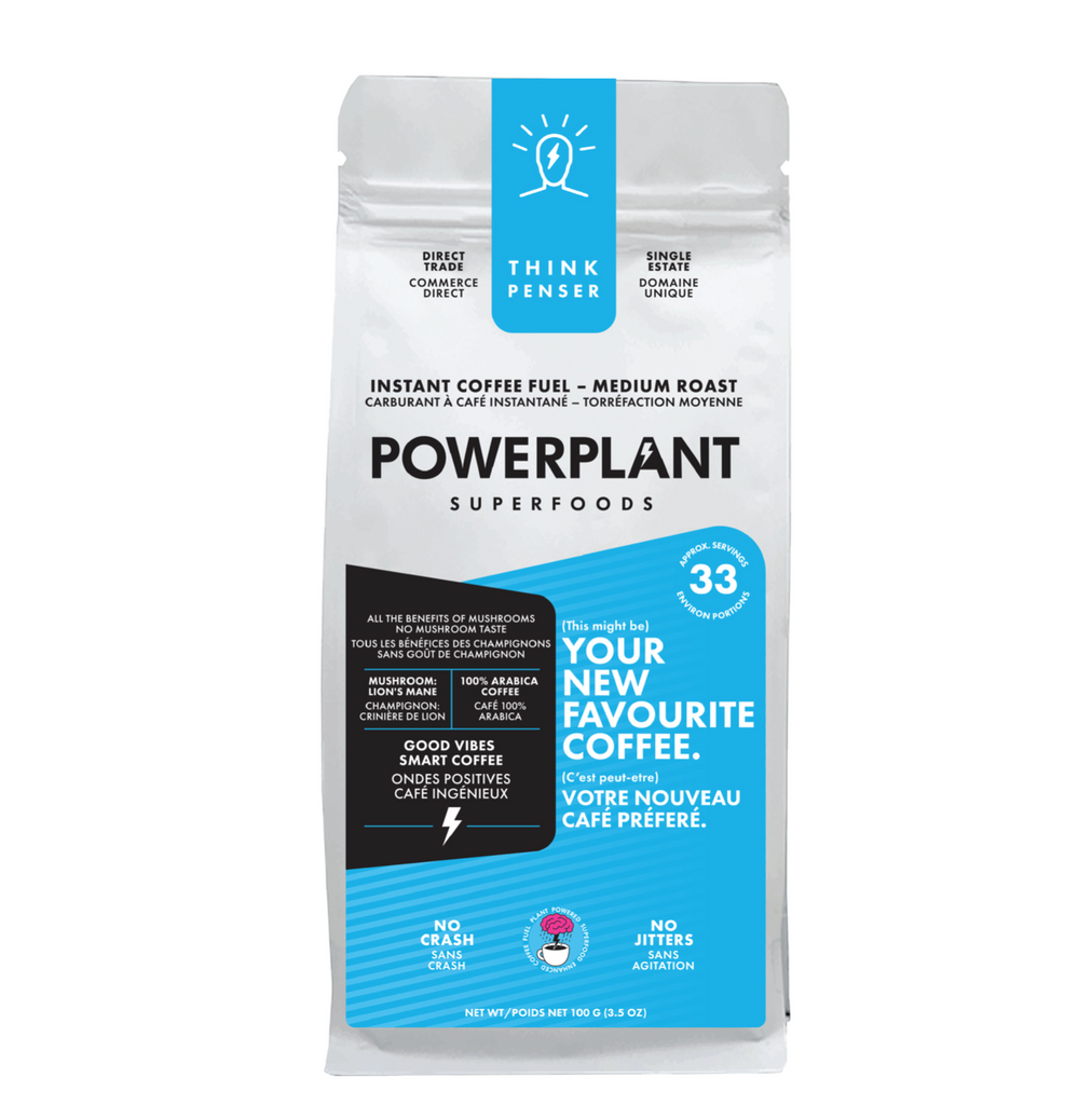 Power Plant - Instant Organic Mushroom Coffee 100g