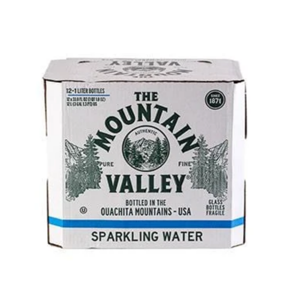Mountain Valley - Sparkling Water 1L (Case of 12)