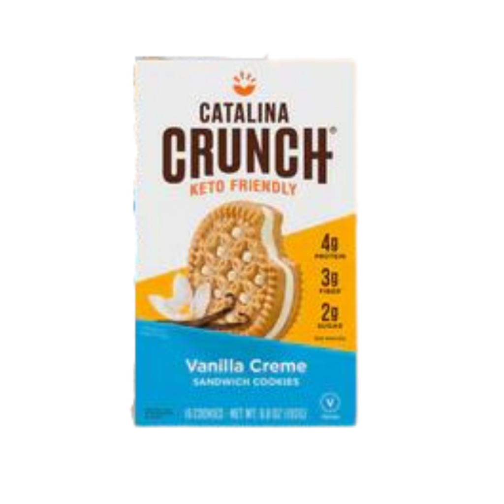 Catalina Crunch - Keto Sandwich Cookies: Vanilla Creme