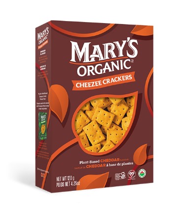 Mary's Organic - Plant-Based Cheddar Crackers